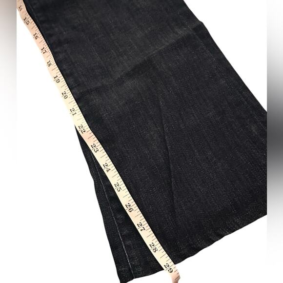 Citizens of Humanity Hutton #251 Stretch High Rise Wide Leg Dark Denim Jeans, 26 - Picture 6 of 9